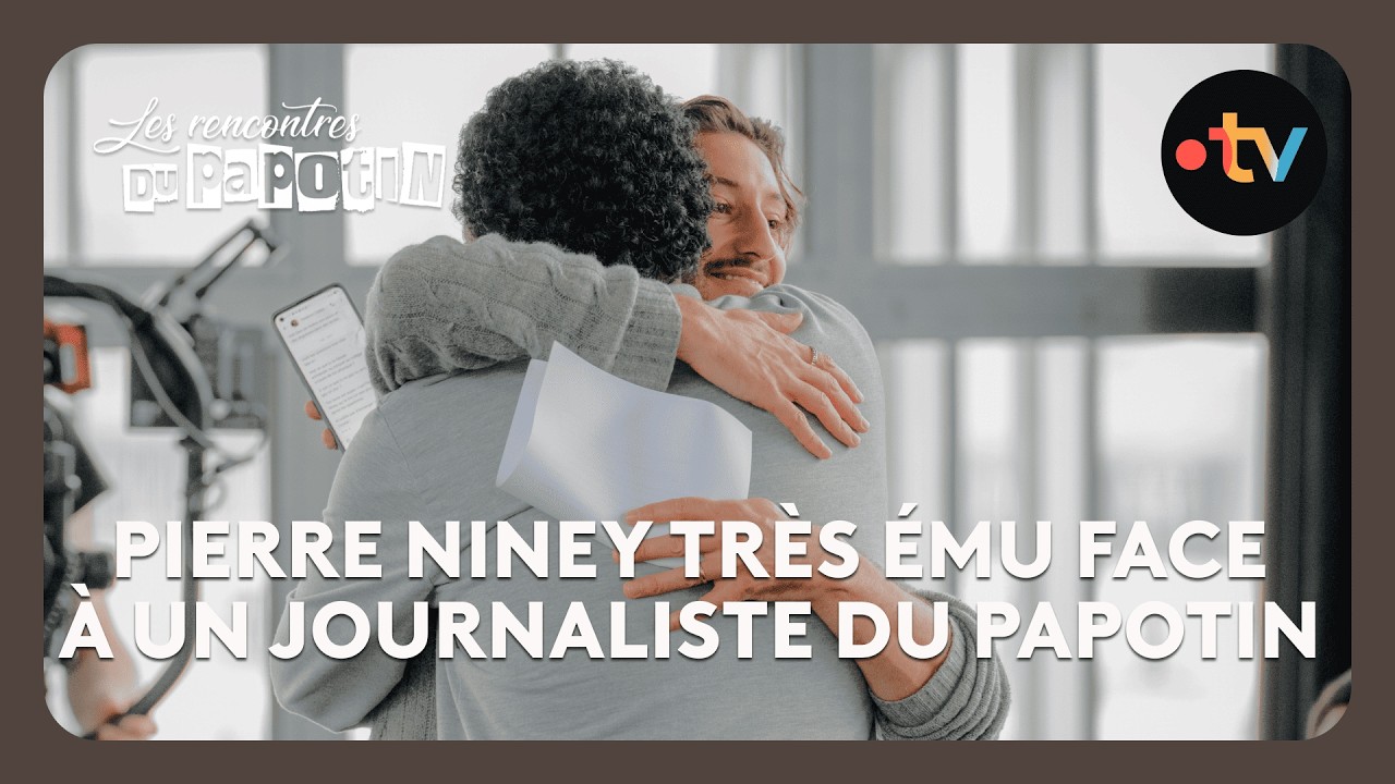 L’échange très émouvant entre Pierre Niney et un journaliste du Papotin