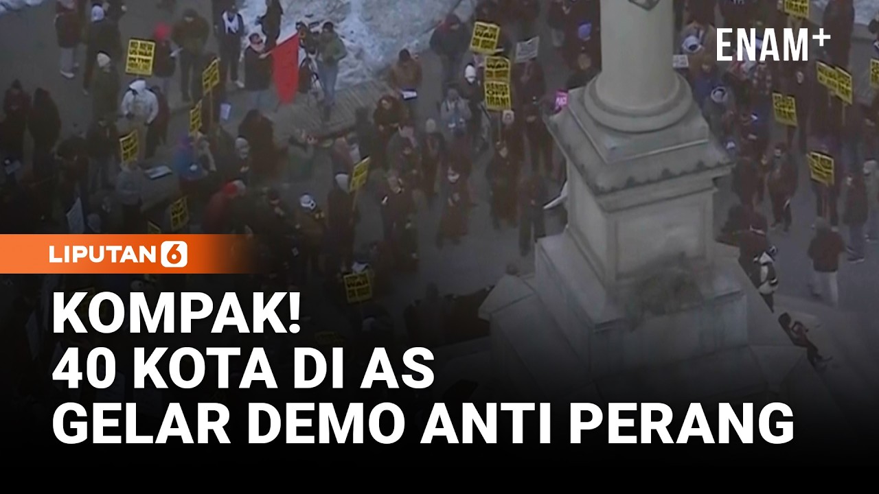 Korban Perang Terus Bertambah, Warga New York Desak Trump Hentikan Perang | Liputan6