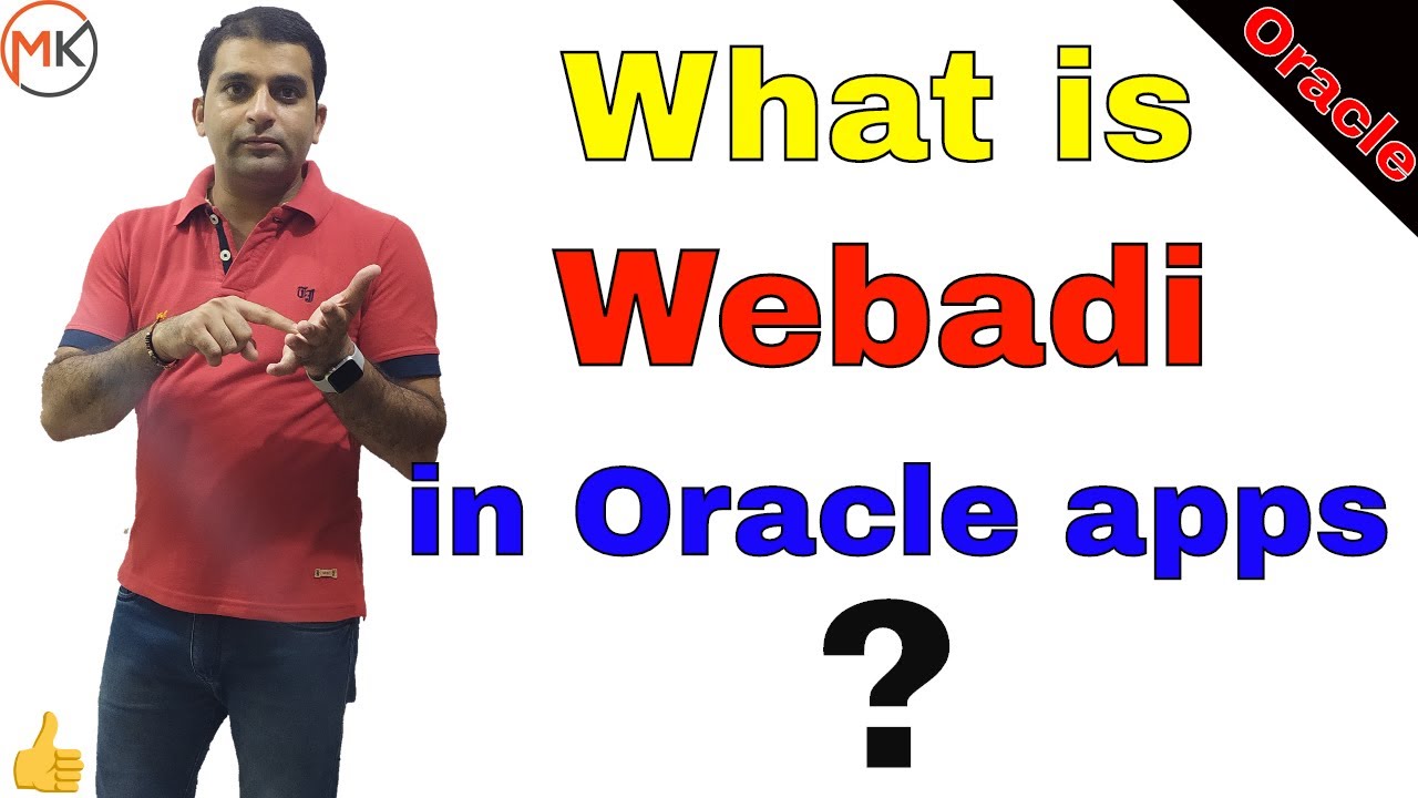 What is Webadi in Oracle | Oracle Shooter