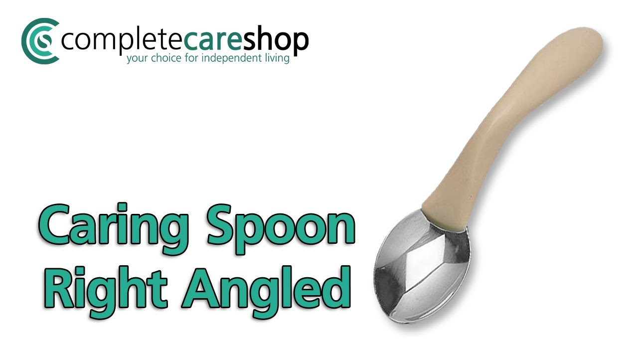 Caring Spoon Right-Angled - Minimise Wrist Movement