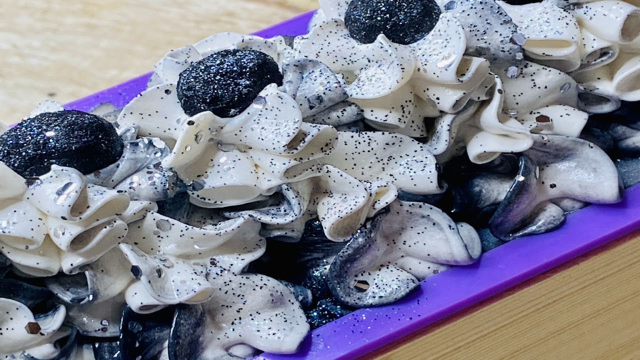 Fast Version | Coal For Christmas |  Soap Making | Artisan Soap Design | Oddly Satisfying
