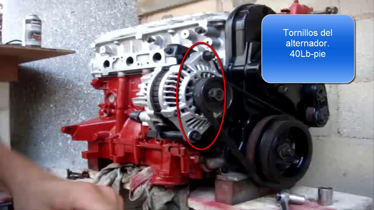 Montaje alternado, sensores y conjunto de motor NEON 1995-2005