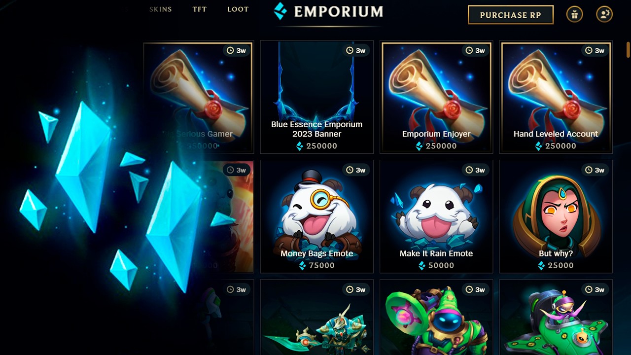 OPEN NOW - Blue Essence Emporium 2026 - League of Legends
