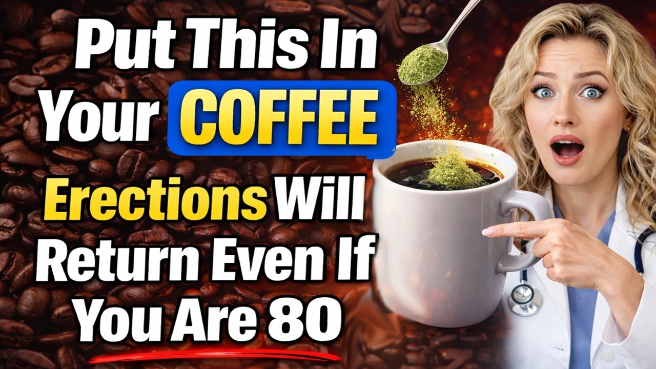 Urologist: Add THIS to Your Coffee for Better Circulation and Confidence After 50