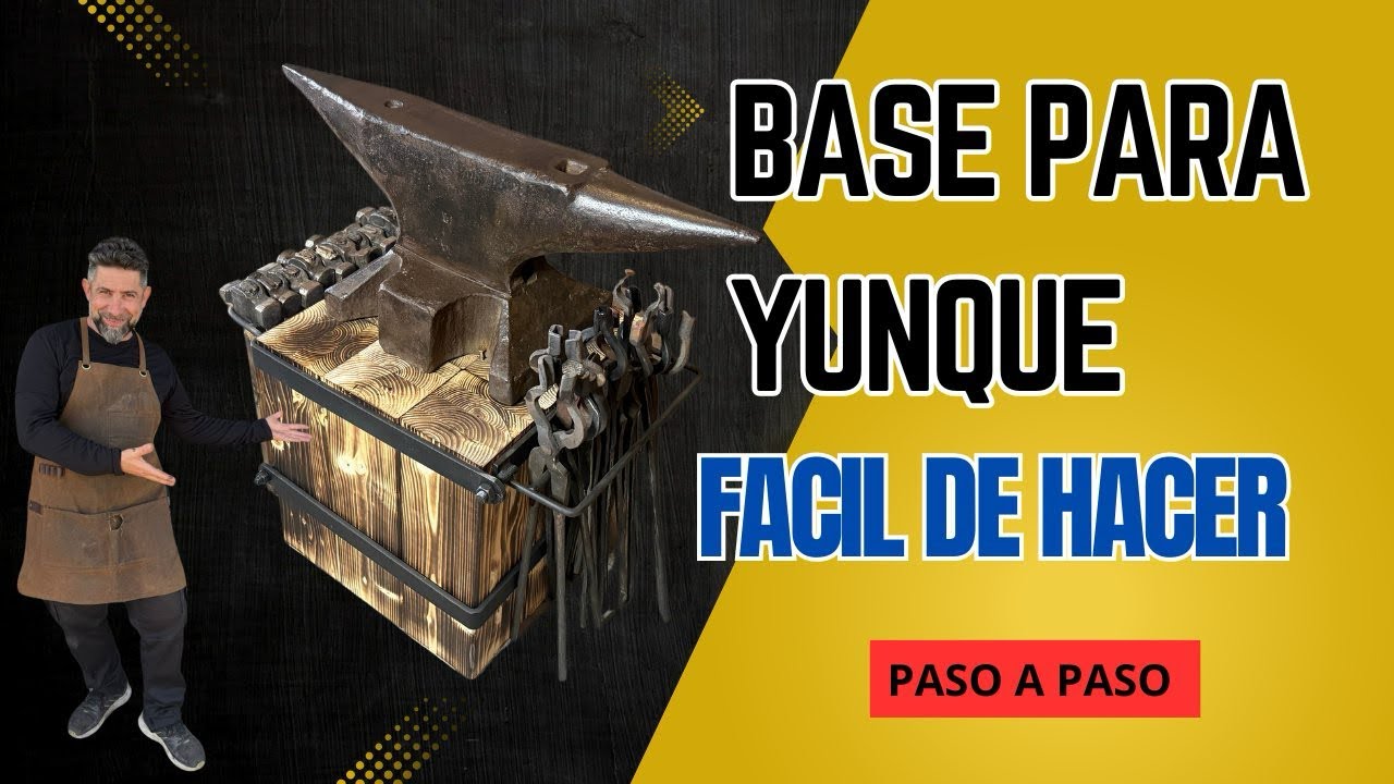BASE PARA YUNQUE FACIL Y SIN COMPLICACIONES! (PASO A PASO)