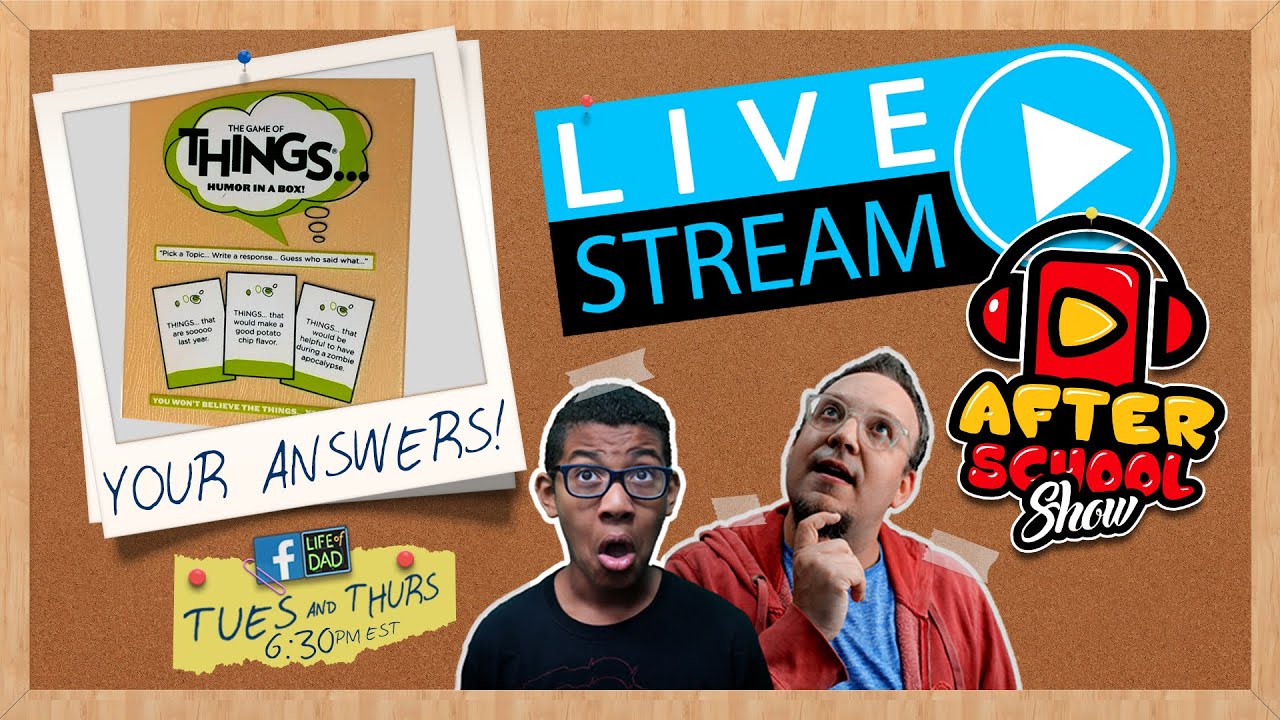 YOUR BEST ANSWER WINS! We're playing the THINGS card game