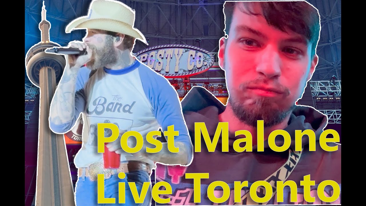I WENT TO SEE POST MALONE FRONT ROW IN TORONTO
