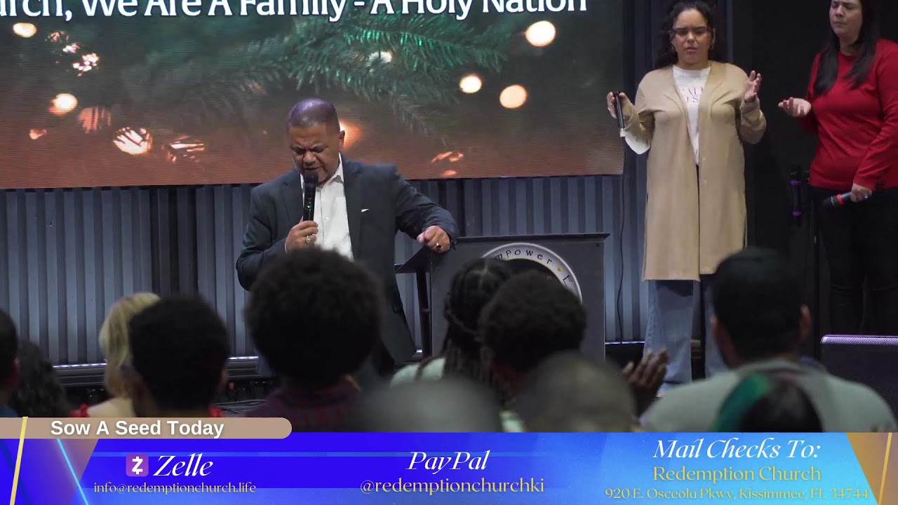 Redemption Church LIVE  - Sunday, December 21, 2025