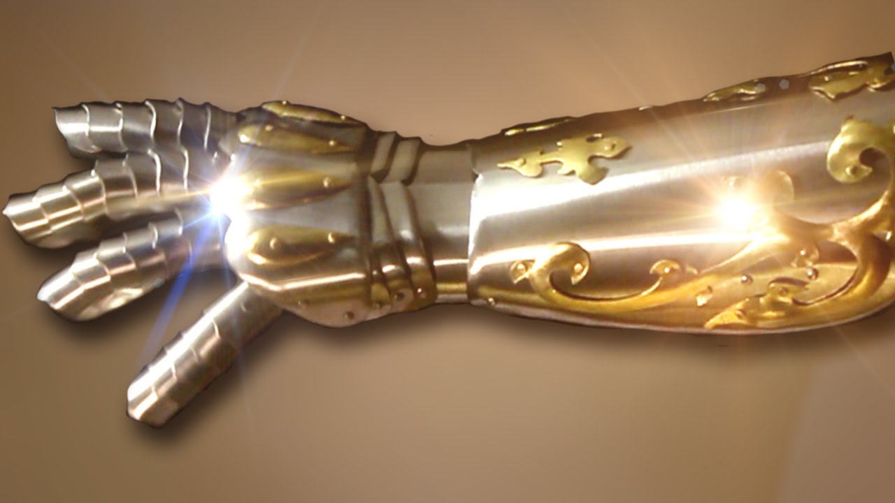 How to Make Armor with Ordinary Tools - Version 2 Gauntlet