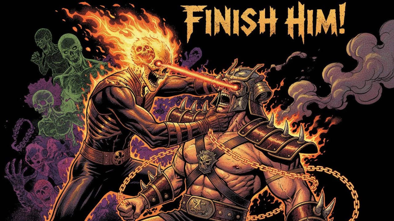 What If Ghost Rider Entered Mortal Kombat?
