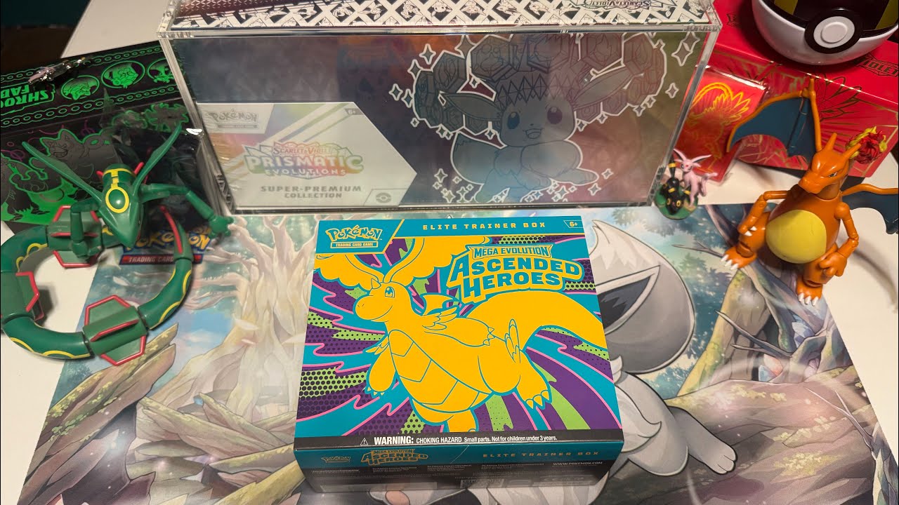Opening Ascended Heroes Elite Trainer Box!
