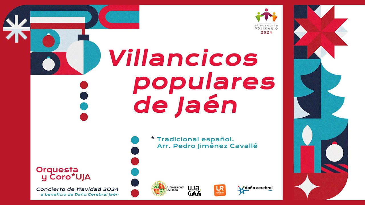 Orquesta y Coro UJA. Concierto de Navidad 2024.Villancicos populares de Jaén.
