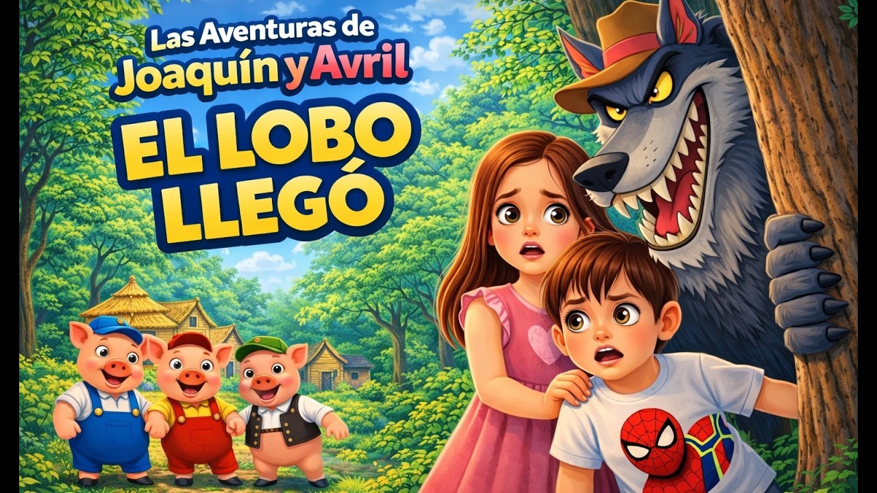 El lobo empezó su plan… 🐺 | Las Aventuras de Joaquín y Avril – Ep.1