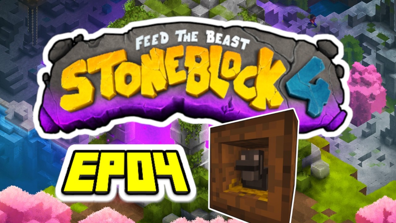 ЭП 04 &mdash; Minecraft Let's Play Stoneblock 4 &mdash; Мод Roost Ultimate, уровни 1-3