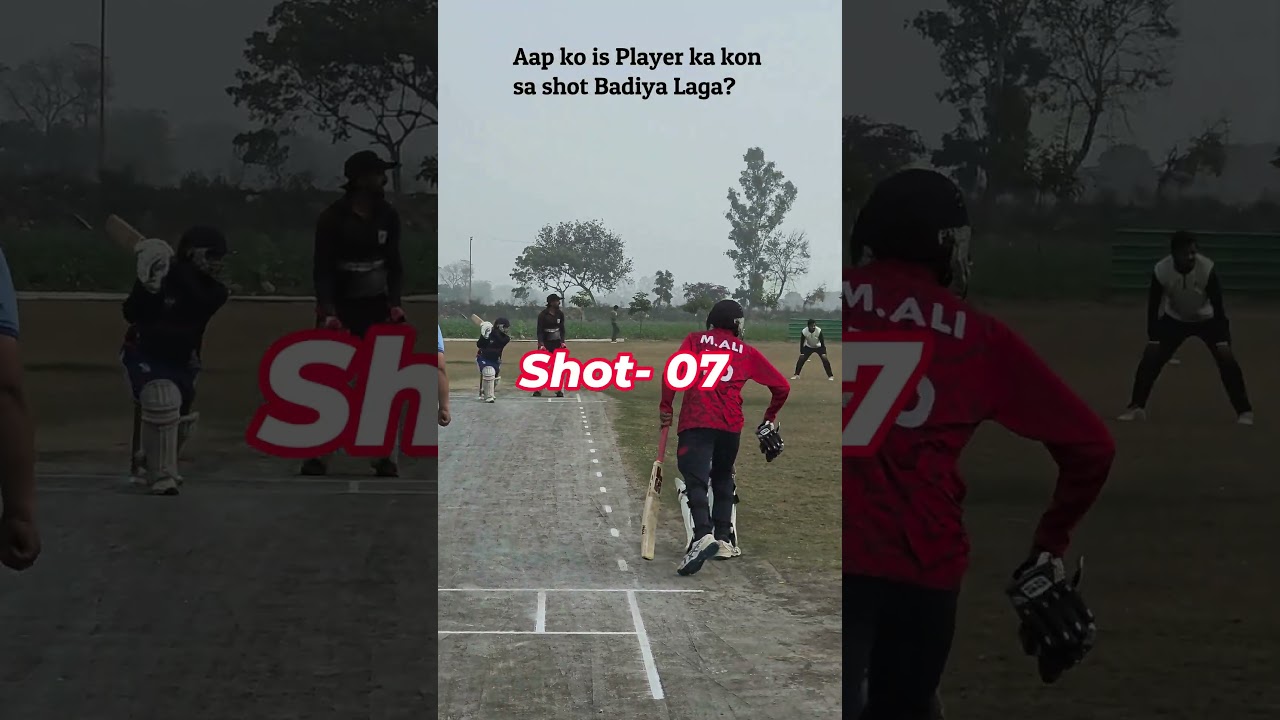 Which shot of this cricket player did you like the most? Amazing batting 2026 