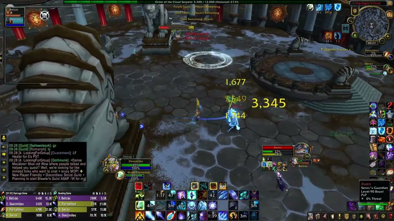 Mop Classic: Frost + Survival Arena 2s pt 2