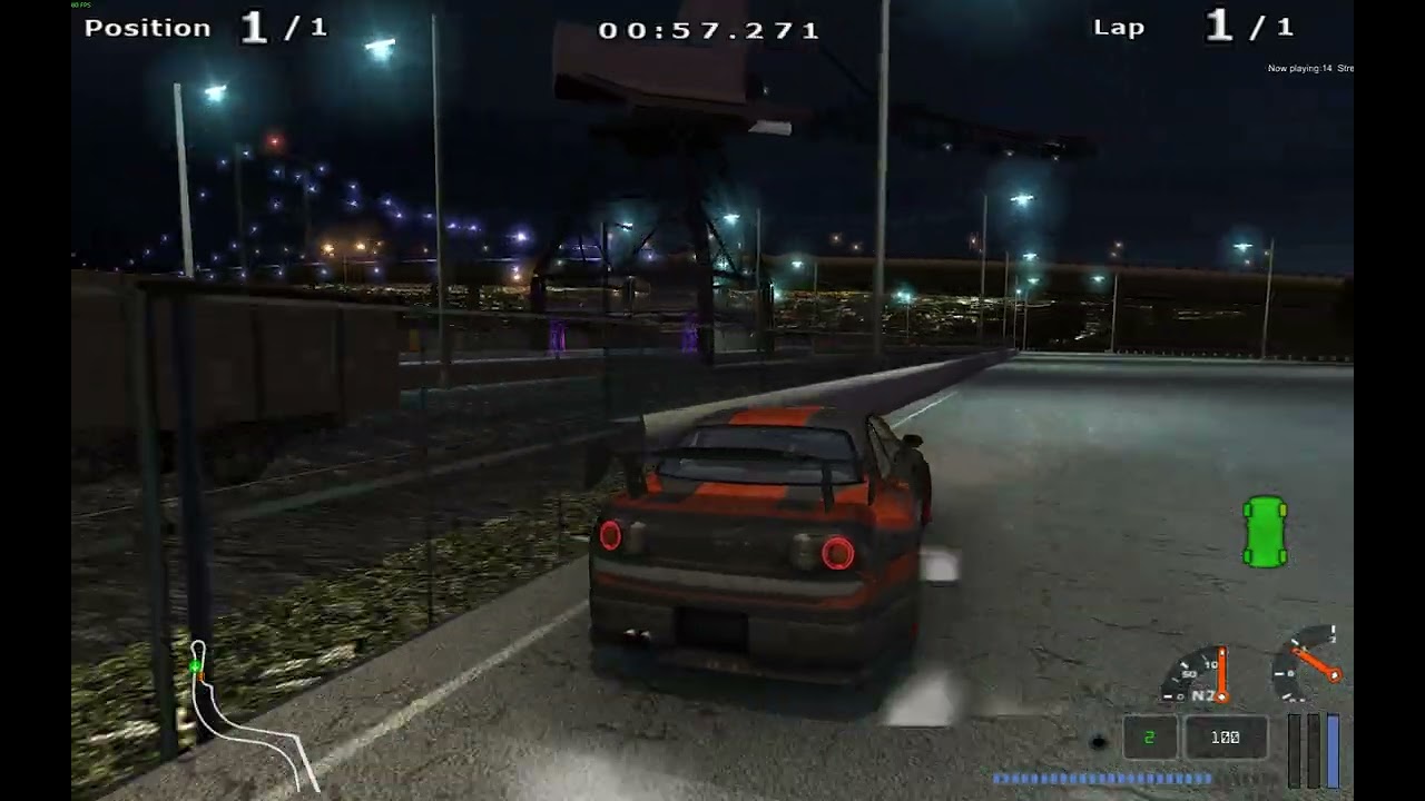 LA Street Racing - Thomas Bridge, No NOS (WB/SL) in 1:08.820