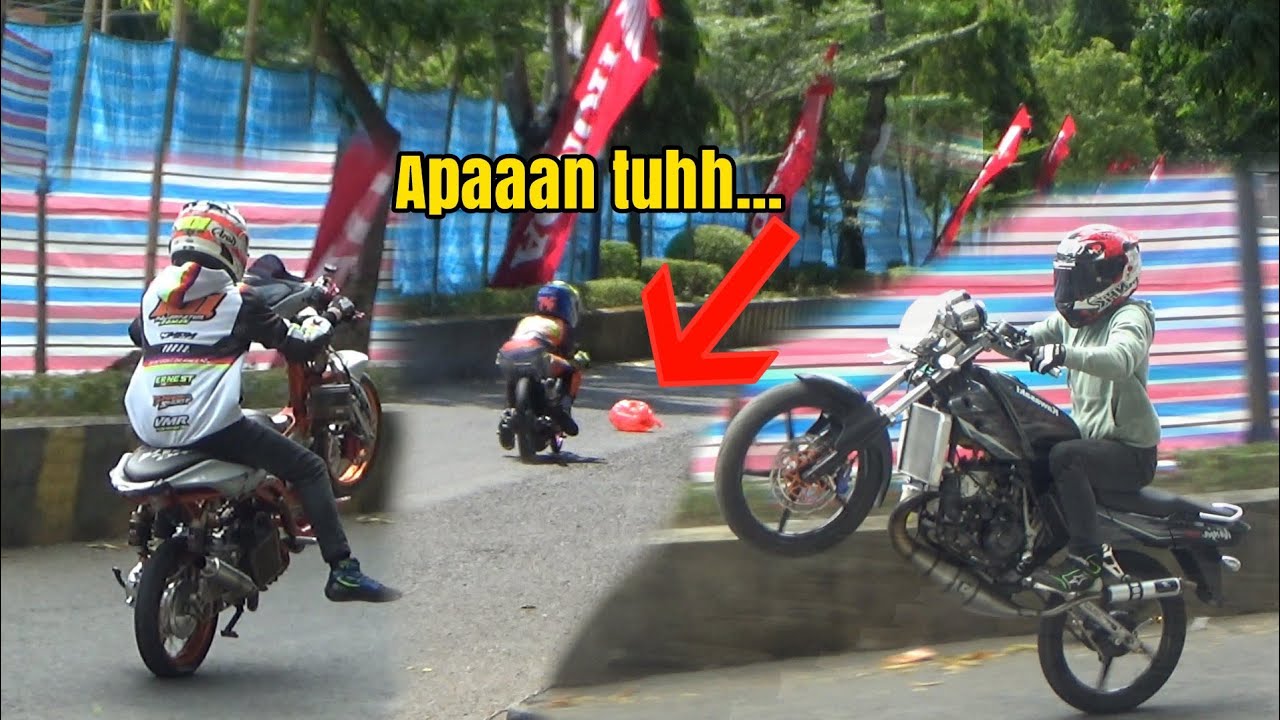 Latihan Resmi Drag Bike Sulbar Kejuaraan Terbuka