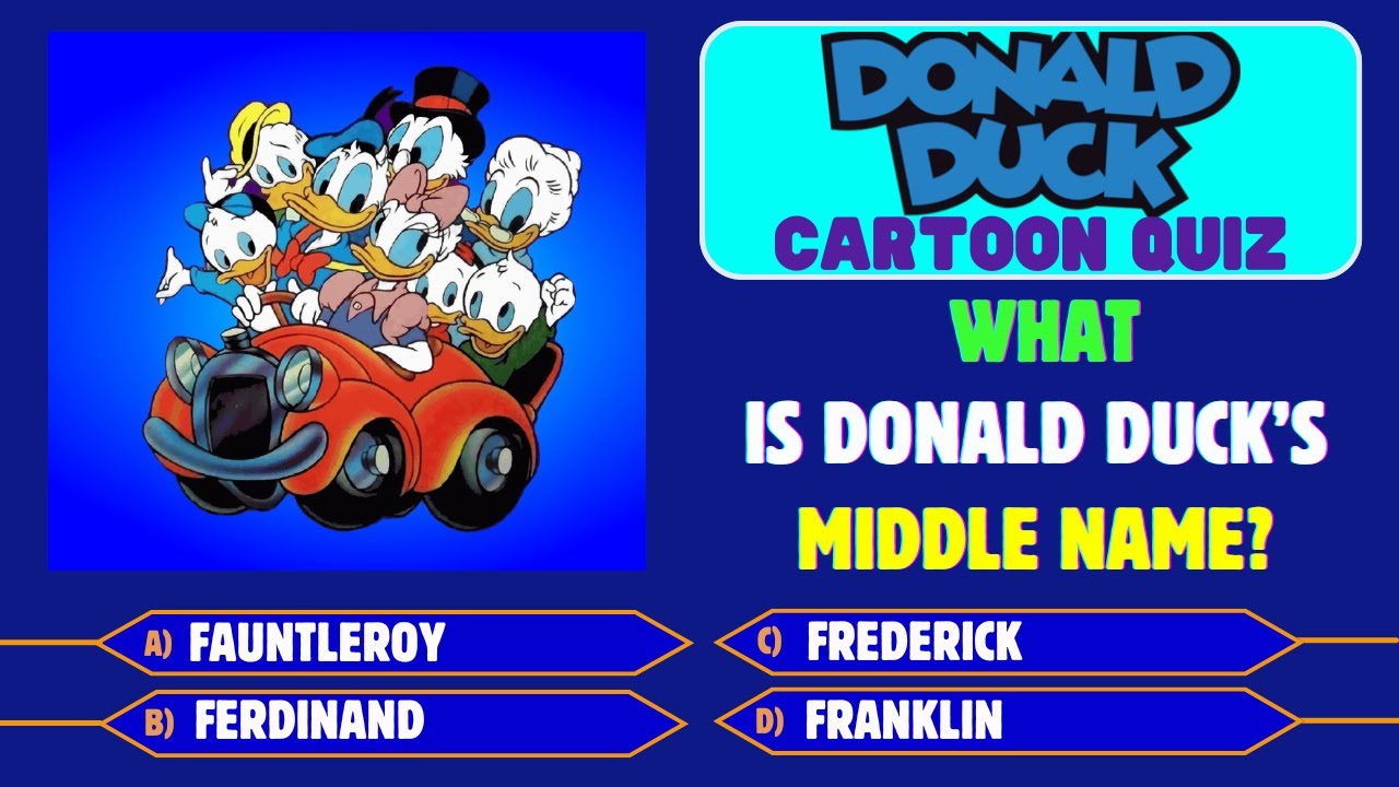 Donald Duck Cartoon | Quiz  | Donald Duck 🦆 | Donald Duck Cartoons #waltdisneyworld