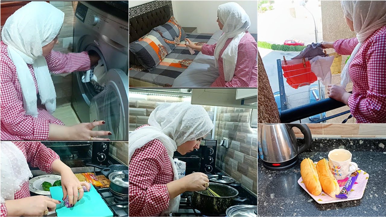روتين الام الحامل🤰اللي كل حاجه في بيتها💯💯 رغم التعب شايله المسؤليه ومبتقصرش🦾ربنا يدينا علي اد تعبنا