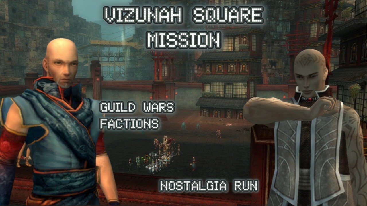 Ep. 2 Vizunah Square(Henchmen-only) nostalgia run - Guild Wars Factions *Ineptitude/Fragility*