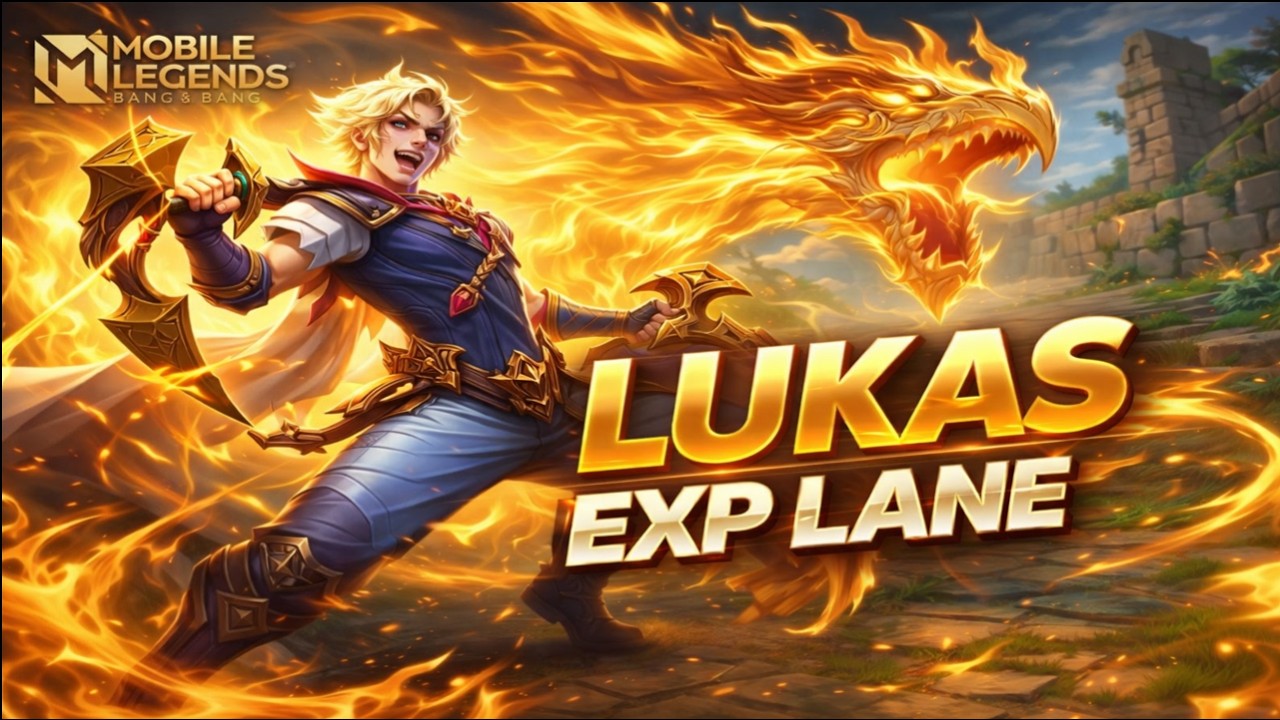 LUKAS EXP LANE DOMINATION! 🔥 BEST BUILD & EMBLEM GUIDE 2026 | Mobile Legends: Bang Bang