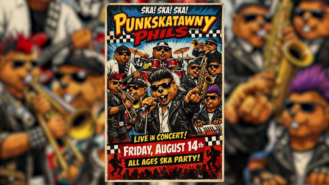 Six More Weeks (Pick It Up) by the Groundhog Punk Ska band Punkskatawny Phils