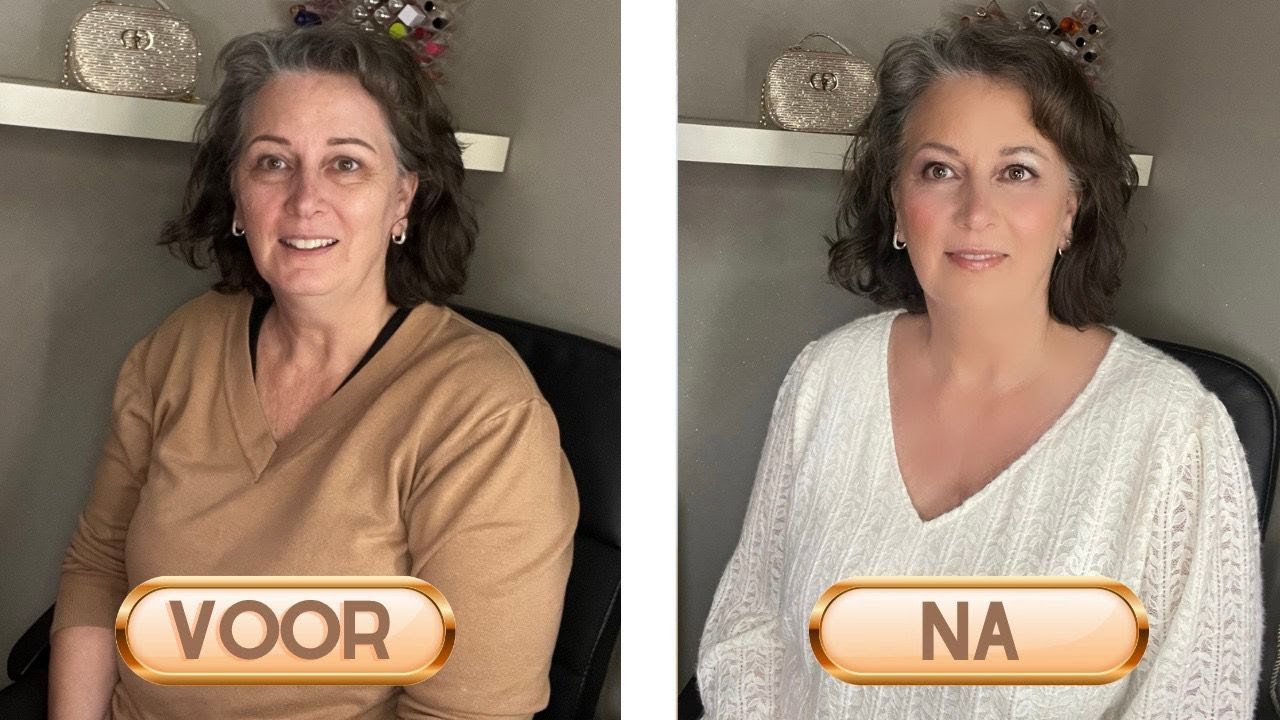 Make-up voor de Rijpere Huid  | Makeover voor Vrouwen 50+