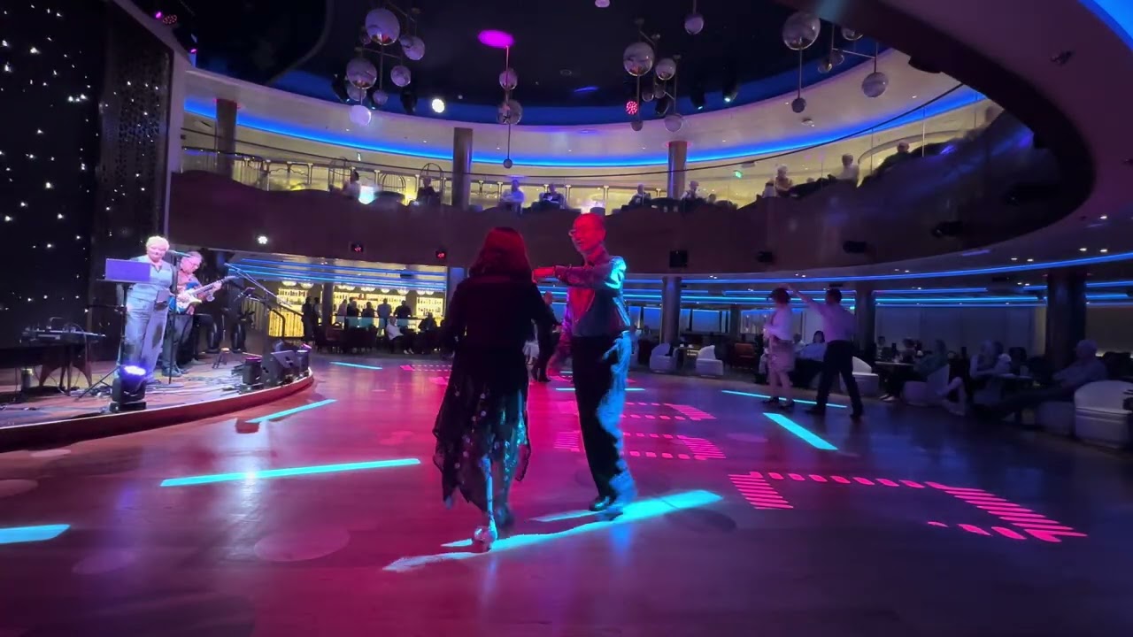 Cunard Queen Anne June 2025. Amethyst Duo, I Want To Break Free