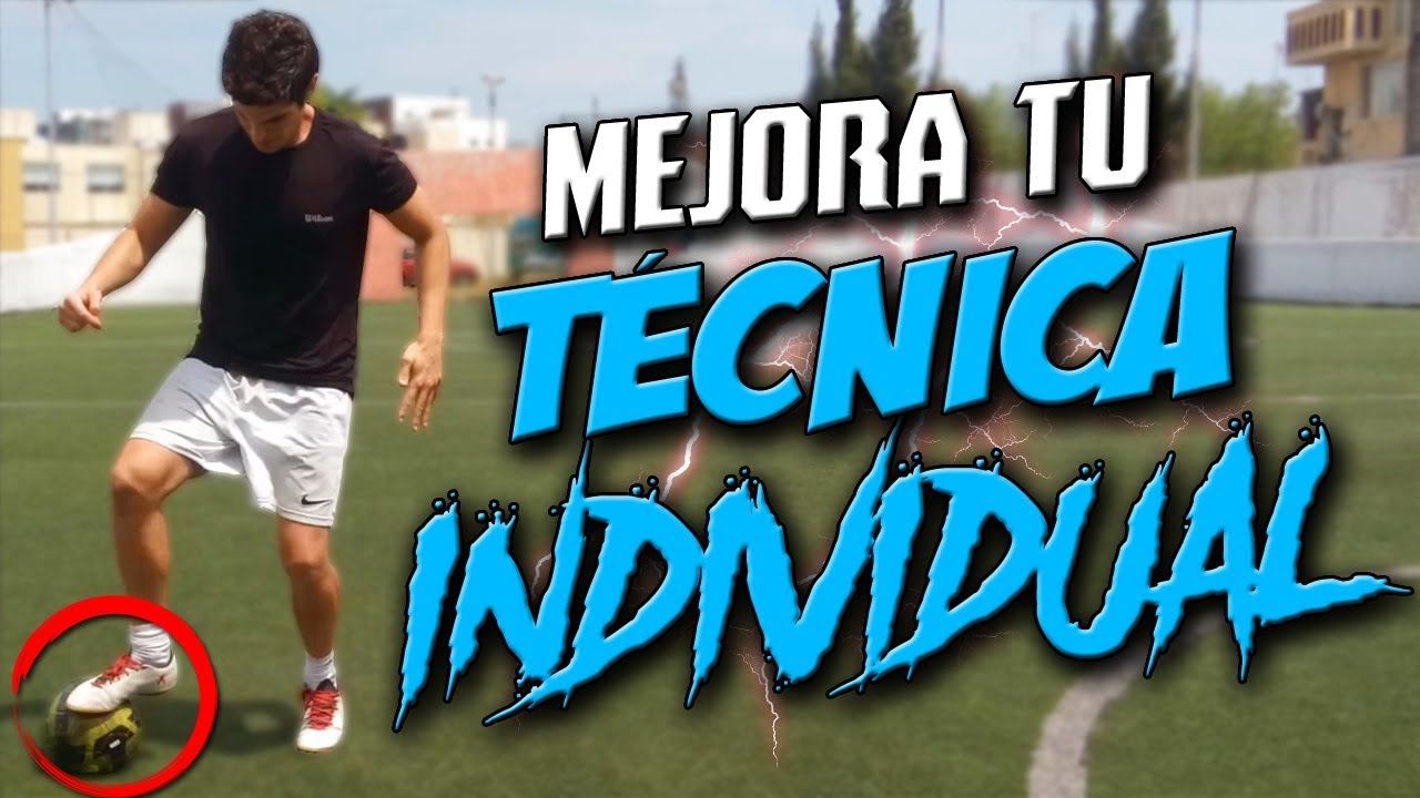 EJERCICIOS para MEJORAR la TÉCNICA INDIVIDUAL en el FÚTBOL que puedes PRACTICAR en CASA | TUTORIAL
