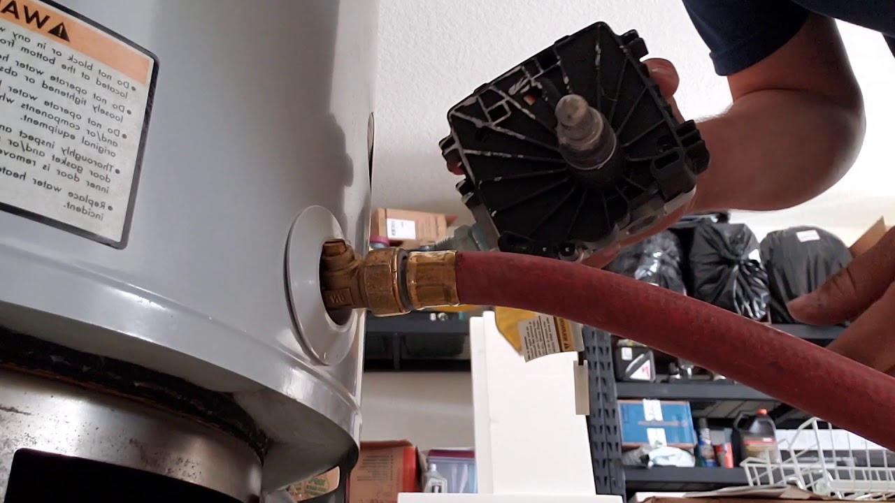 Bradford white gas control valve replacement