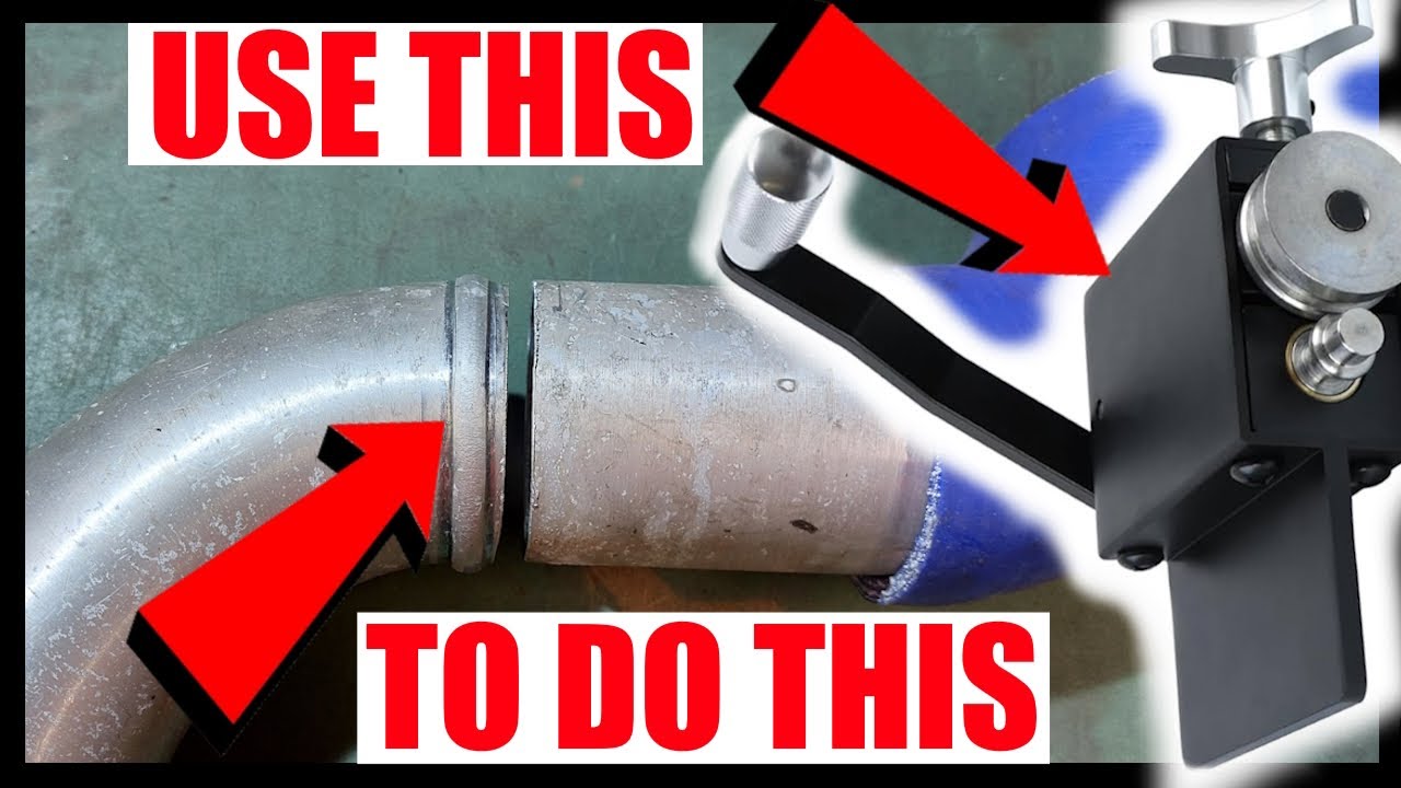 How To PERFECTLY Bead Intercooler Pipe Work! DIY Budget Pipe Beader Roller.
