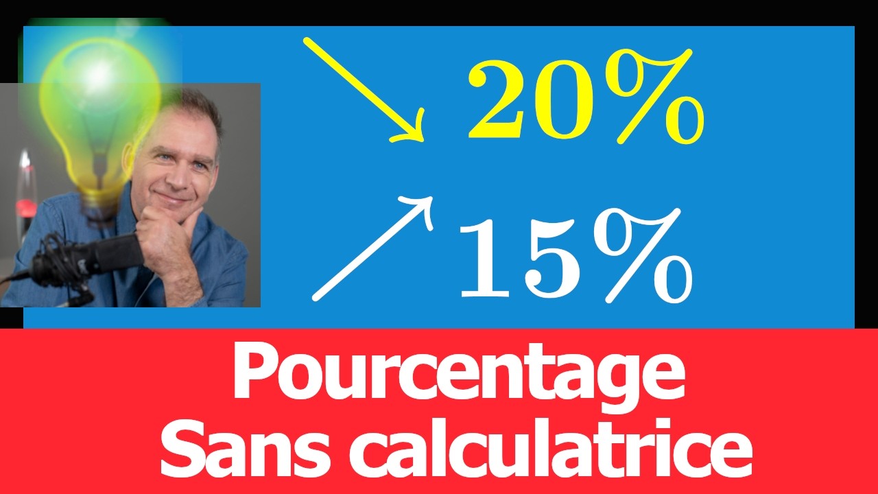Pourcentages 🚀 Calculer des hausses et baisses en % 💥 SANS calculatrice 💪 Brevet Bac ♕