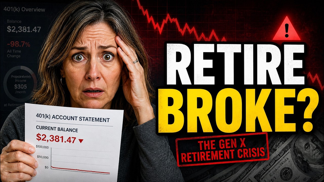 Gen X Retirement Cash Crisis: You Are Poorer Than You Think