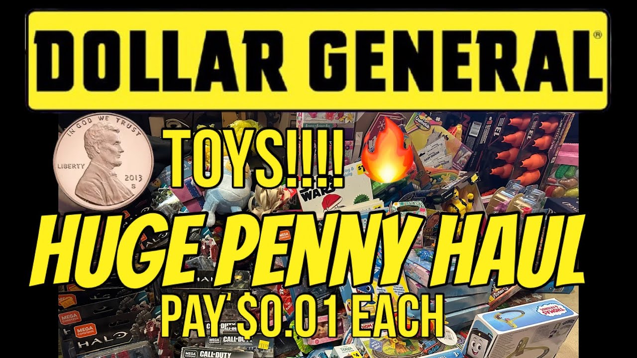 DOLLAR GENERAL 🚨PENNY TOYS HAUL🚨HUNDREDS OF ITEMS FOR UNDER $5🚨UPC’S & VISUALS🔥