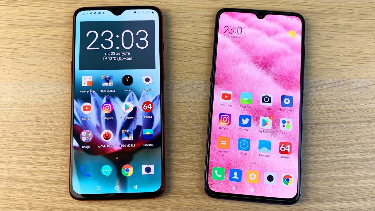 ONEPLUS 7 VS XIAOMI MI9 - СУПЕР БИТВА ФЛАГМАНОВ! ПОЛНОЕ СРАВНЕНИЕ!