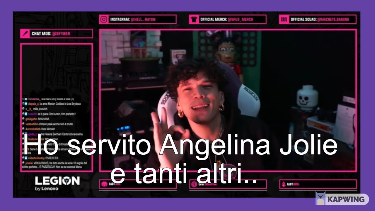 Manuelito/HELL RATON RACCONTA LA SUA ESPERIENZA COME CAMERIERE DA GORDON RAMSAY!
