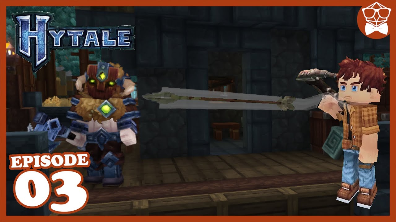 Hytale Ep 3 – Exploring the Frozen North & Battling Outlanders!