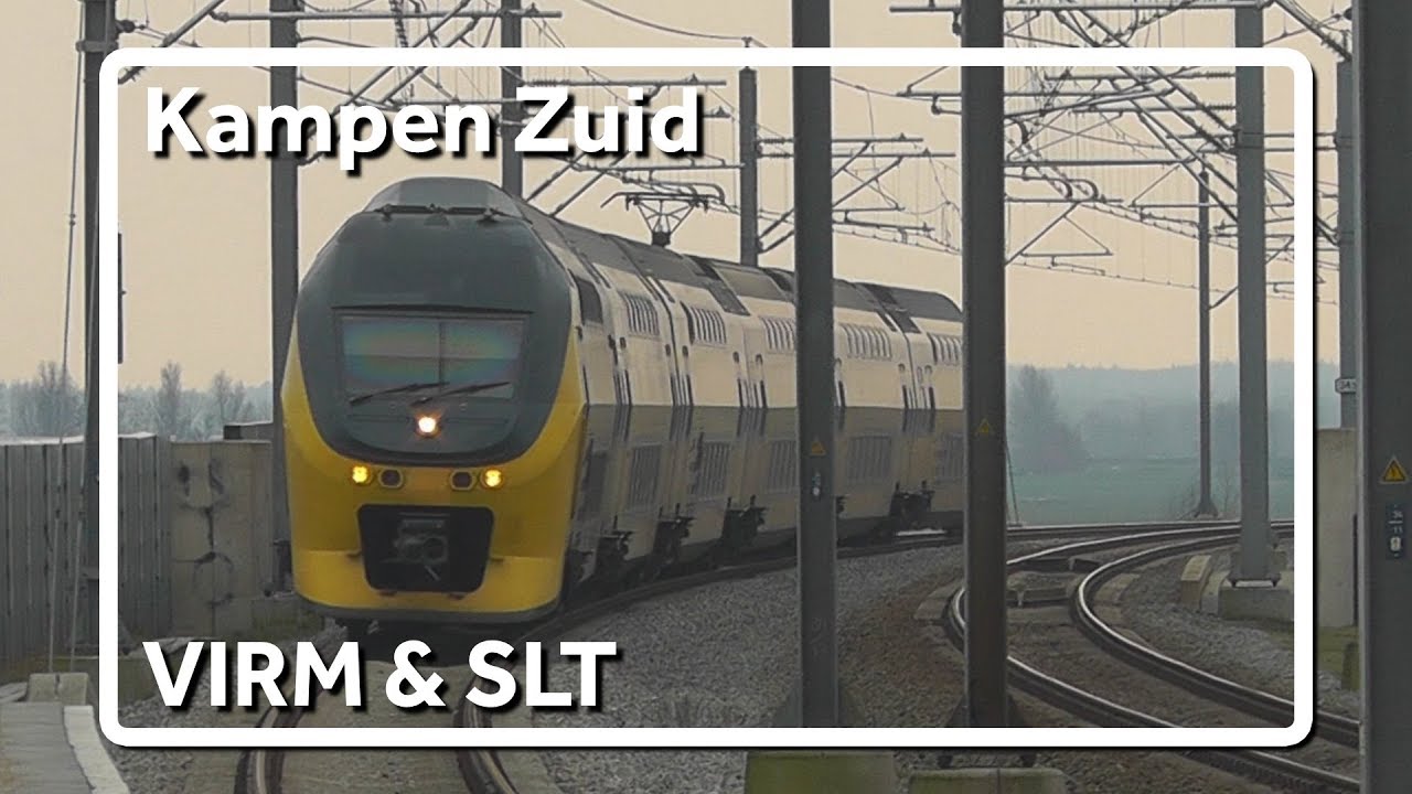 Treinen op station Kampen Zuid (Treinen Compilatie)