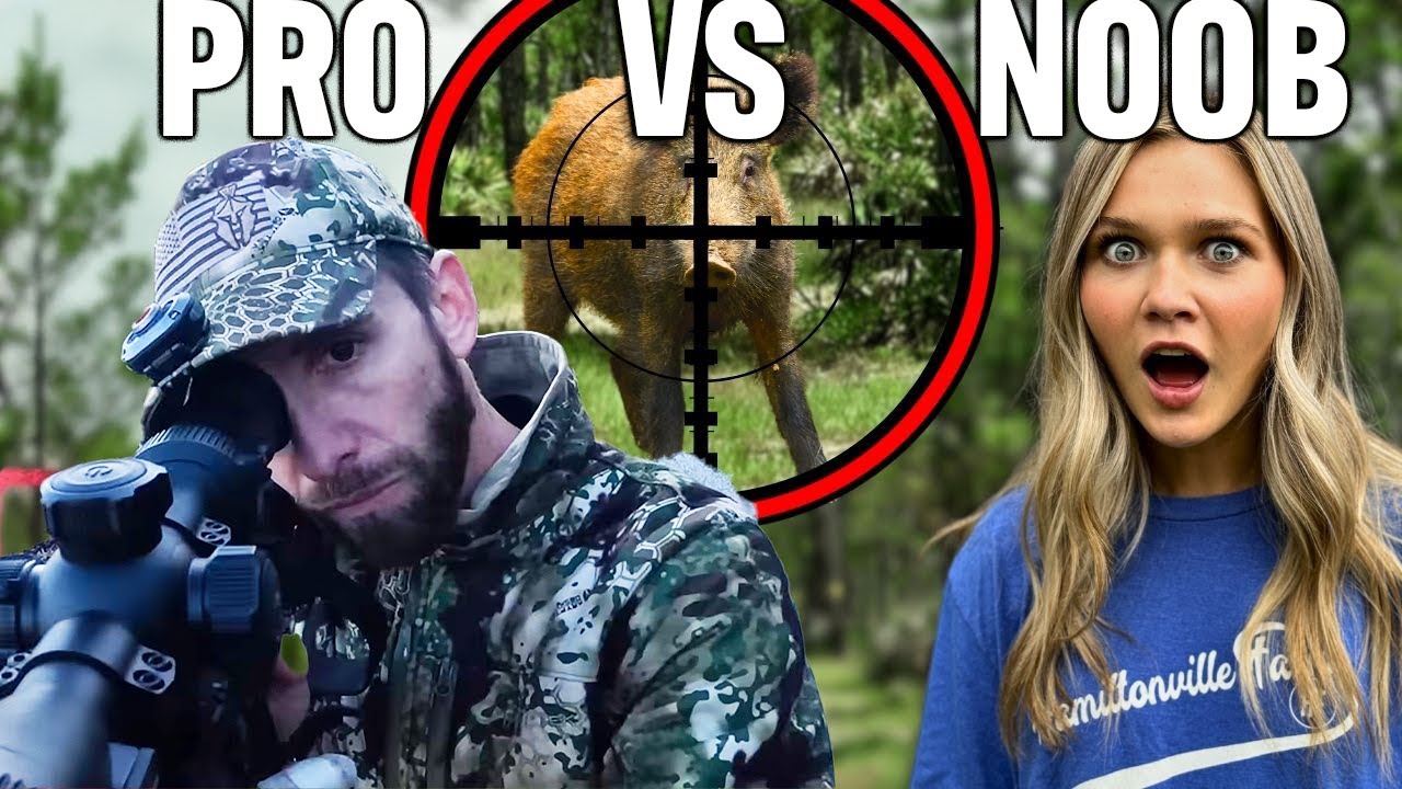 We challenged a professional hunter to a Shooting challenge!
