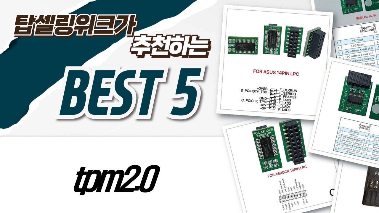 TPM 2.0: 윈도우 11 업글? ASUS 14핀 LPC 설치 및 활용법!