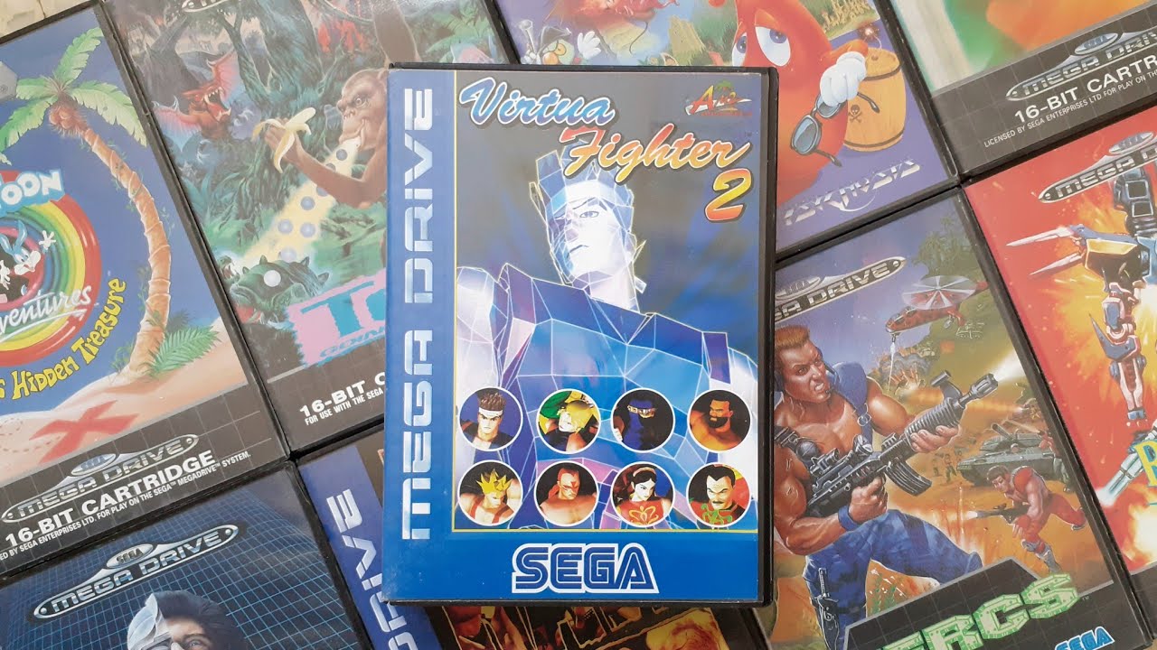 🔎 VIRTUA FIGHTER 2 🔸L'IMPROBABLE version MEGADRIVE