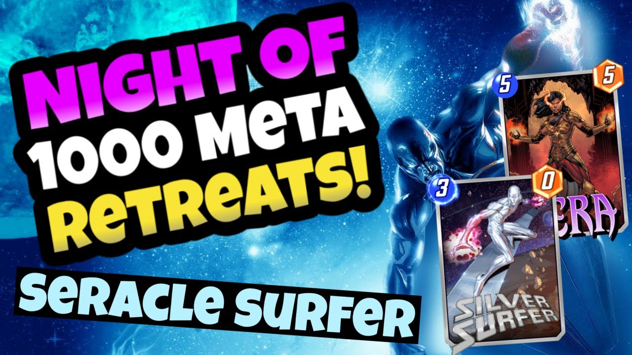 Make Them Retreat Snap Zone Deck! Sera + Silver Surfer | Marvel SNAP