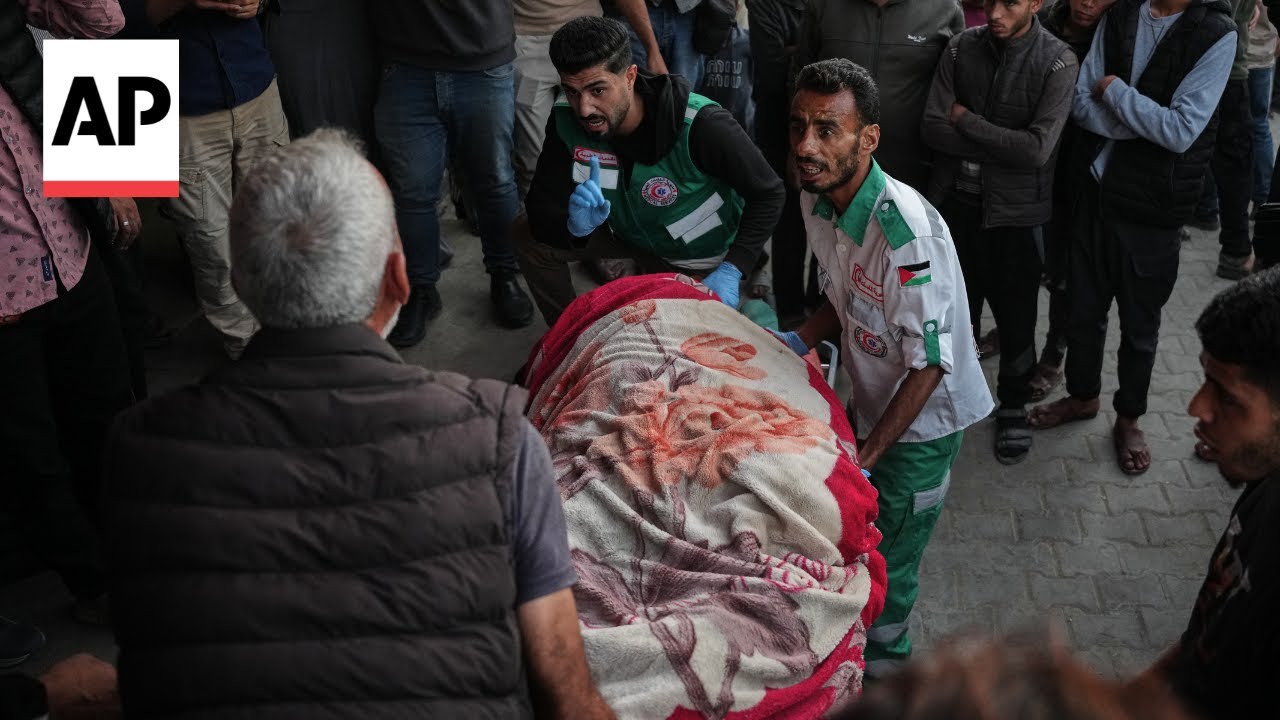 13 killed in Israeli airstrikes on Gaza, Palestinian officials say