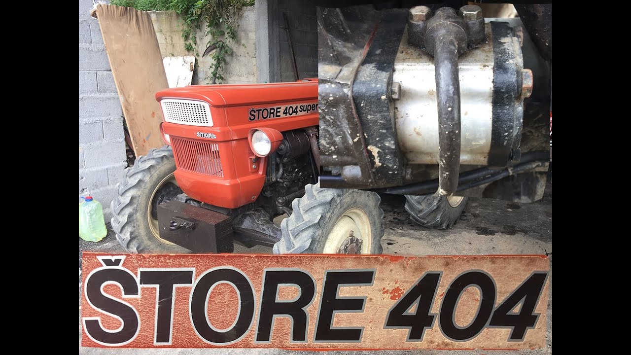 Store 404 novi problemi sa hidraulikom(crkla pumpa)..