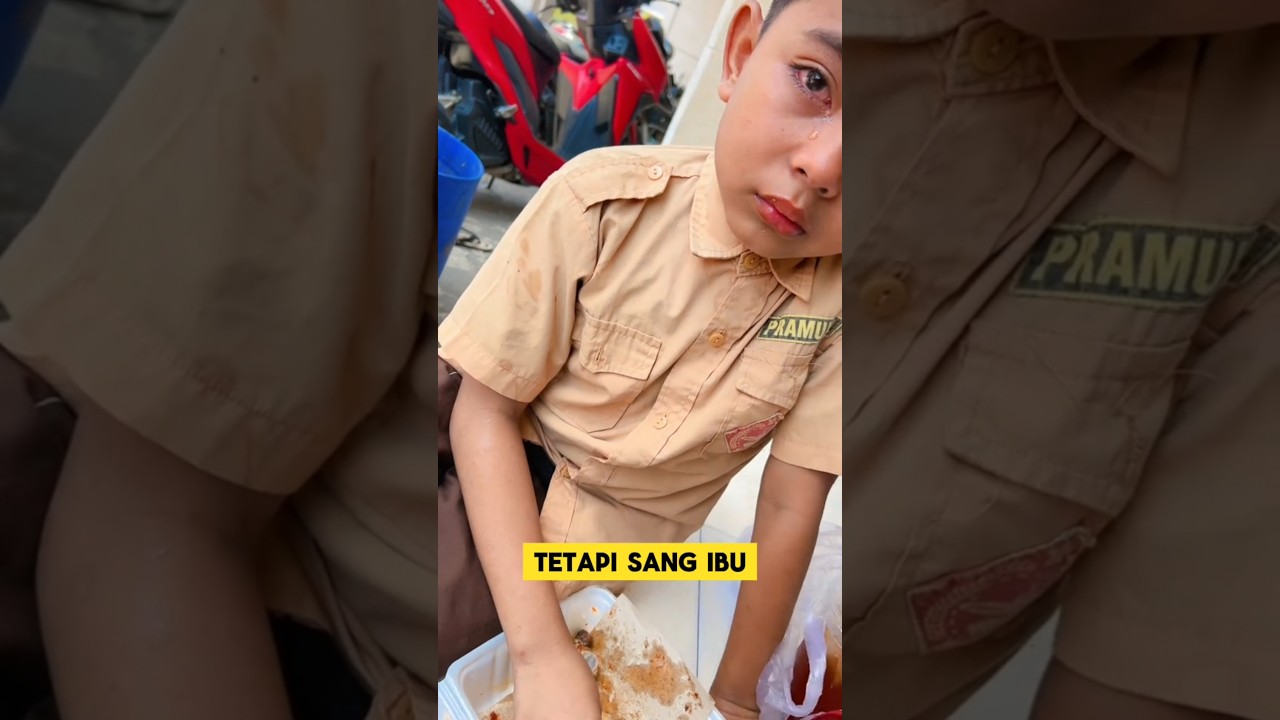 momen sedih ketika santri makan sambil menangis ‼️‼️ 