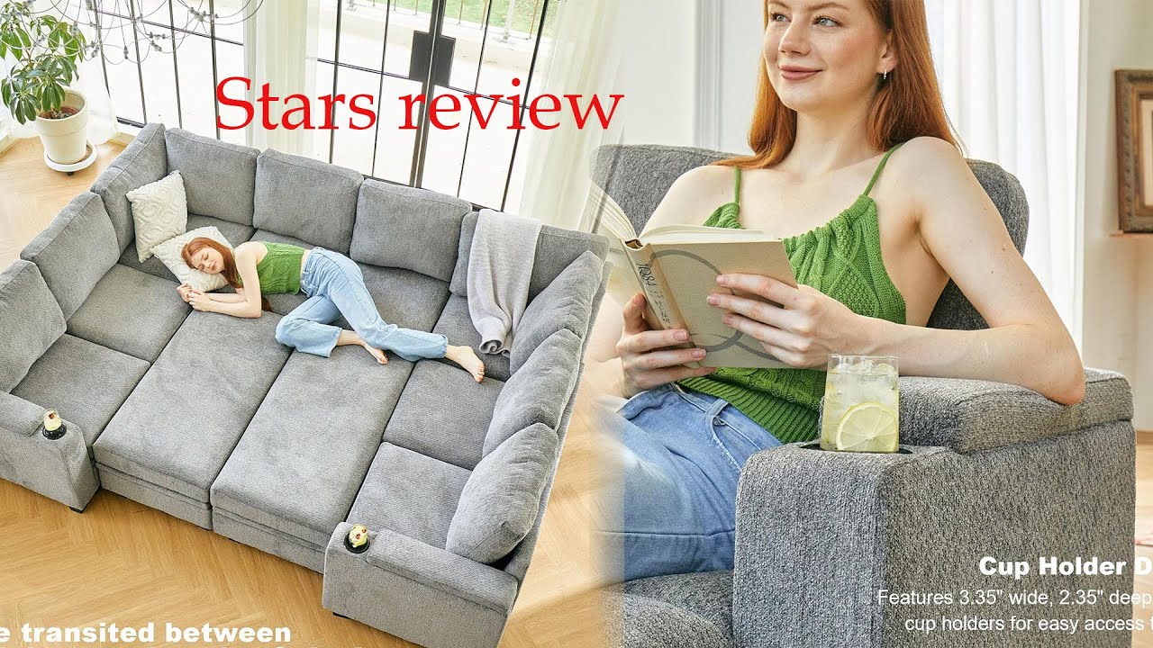 Belffin Small Modular Sectional Couch for Living Room review 2024
