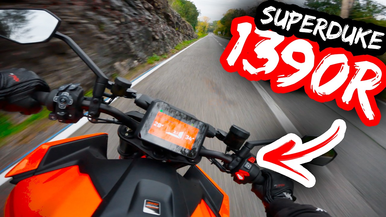 ESTO es una LOCURA! WHEELIE MACHINE! KTM SUPERDUKE 1390R 2025! REVIEW ESPAÑOL DRPOV