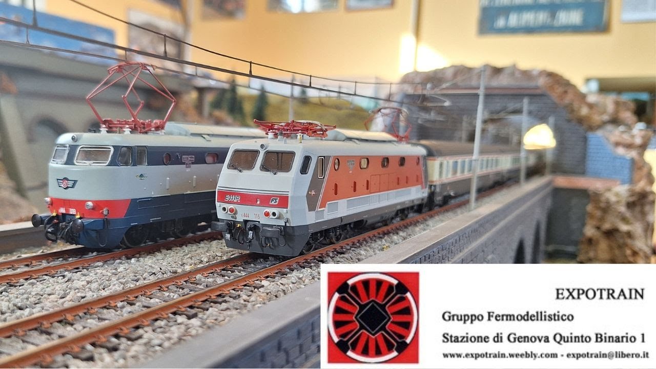 Transiti modellistici sul plastico ExpoTrain e reali di novembre 2025