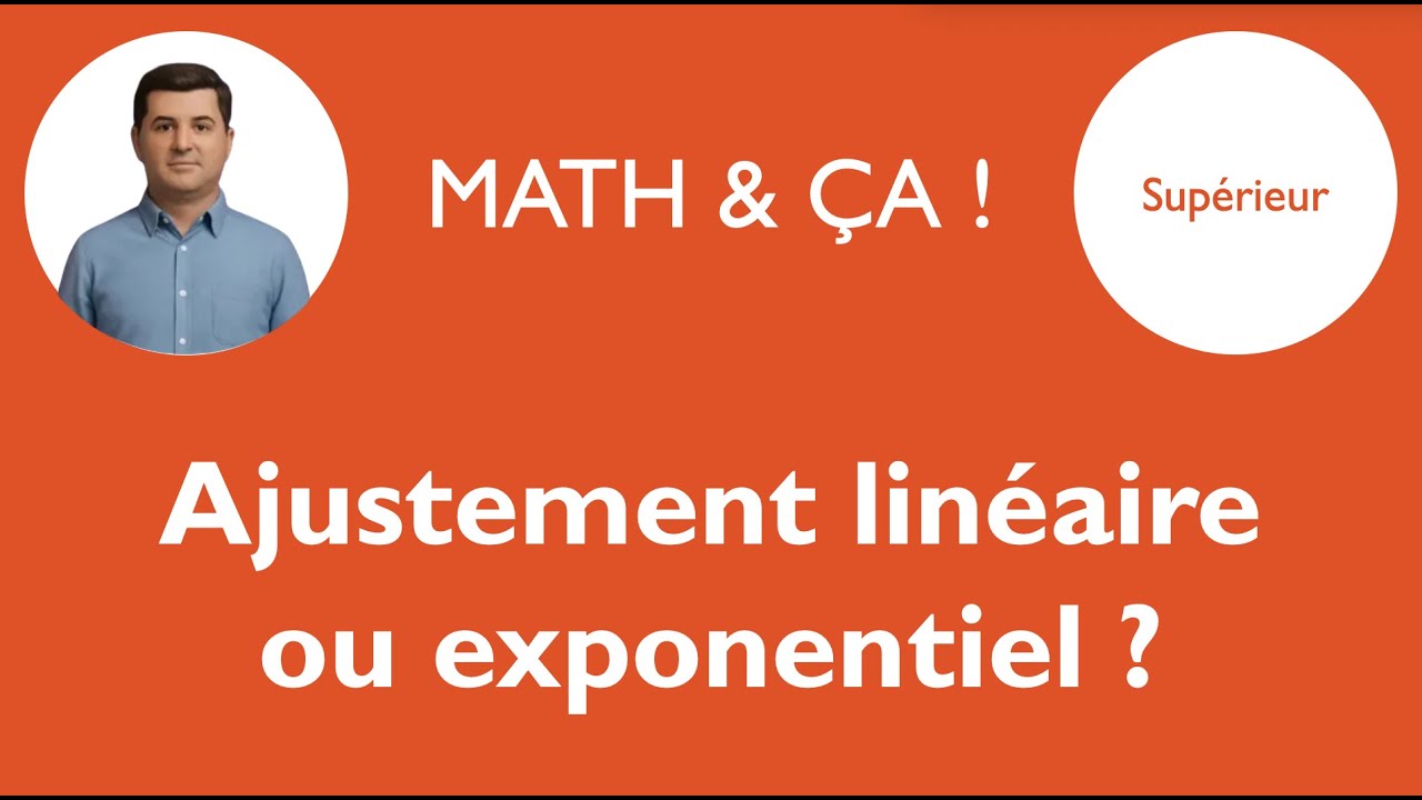 Ajustement linéaire ou exponentiel